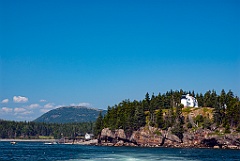 Bear Island Light in Acadia National Park in Maine